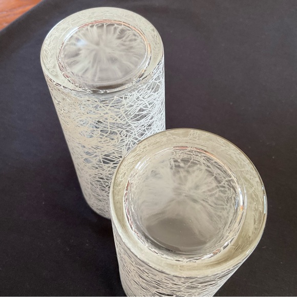 Vintage 50’s Spaghetti String Glass Tumblers, Set of 2 - Picture 6 of 6